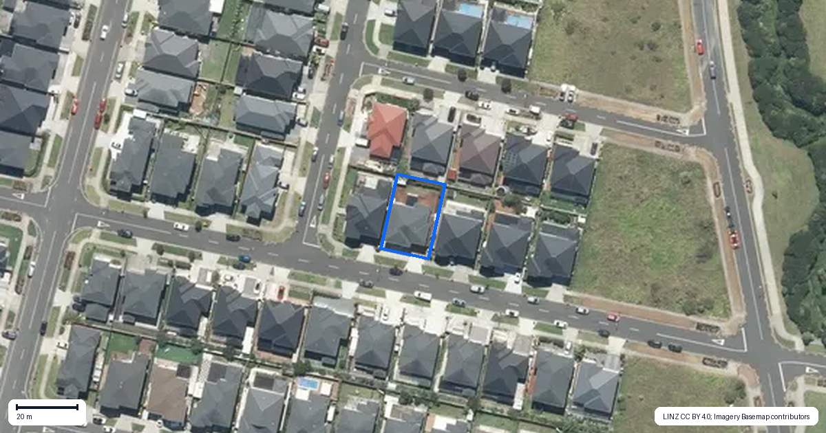 Property context map for 46 Broadhurst Road, Flat Bush, Auckland