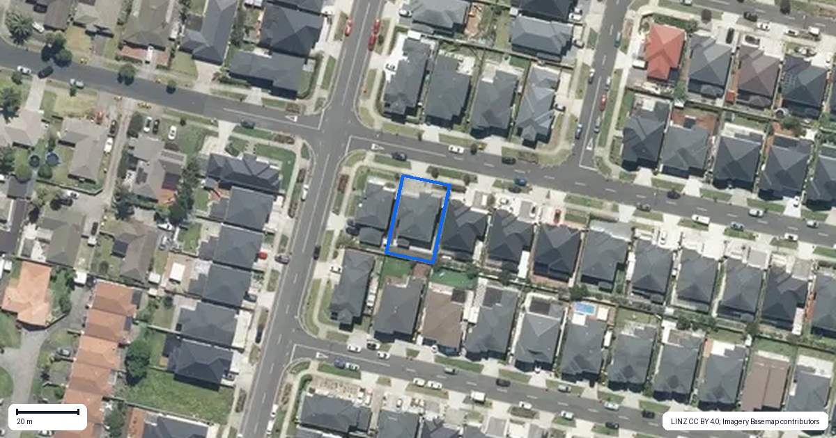 Property context map for 47 Broadhurst Road, Flat Bush, Auckland