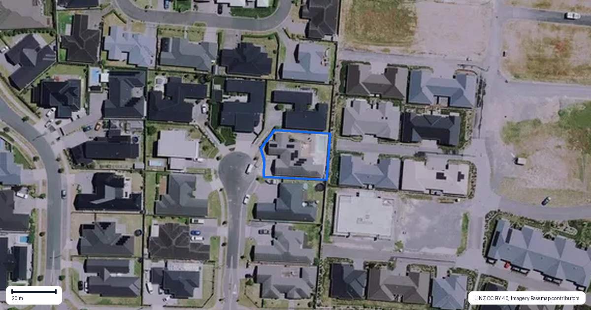 Property context map for 8 Maia Place, Flagstaff, Hamilton