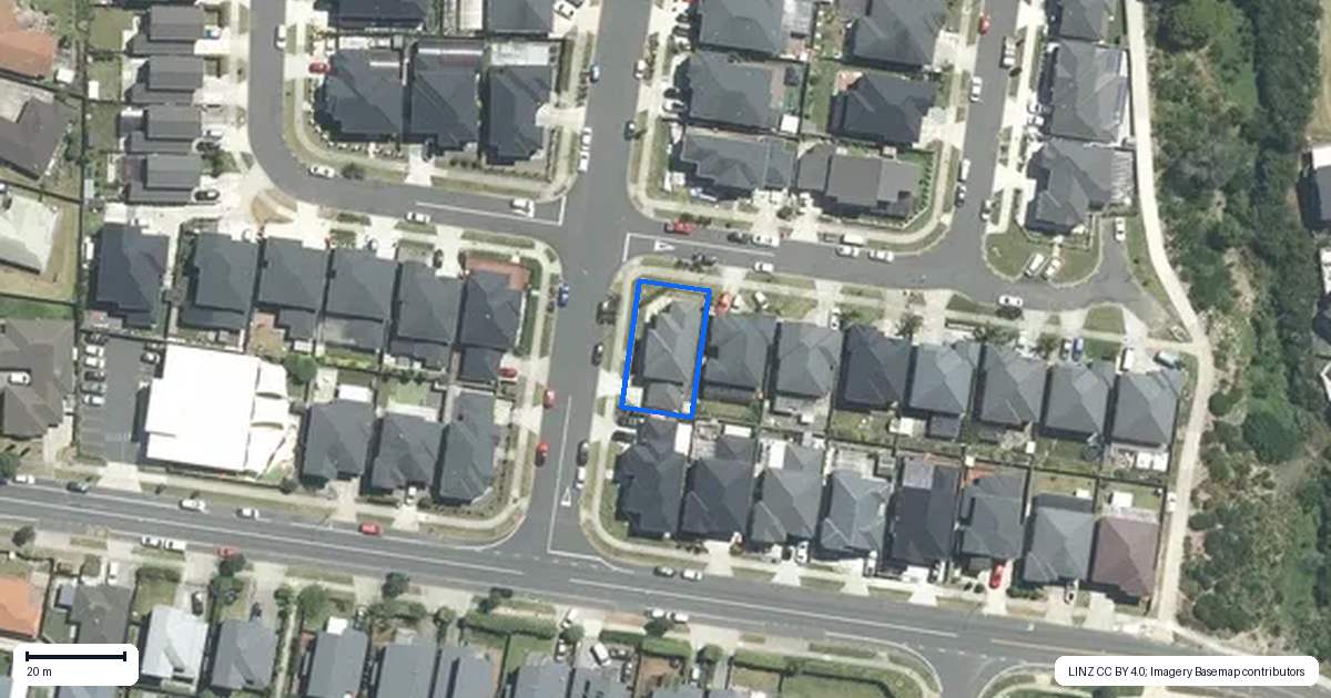 Property context map for 1 Drumconnell Drive, Flat Bush, Auckland