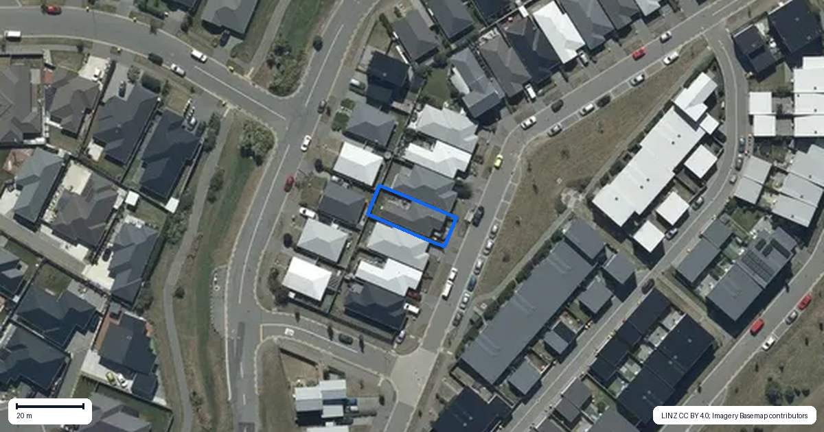 Property context map for 36 William Dawson Crescent, Wigram, Christchurch