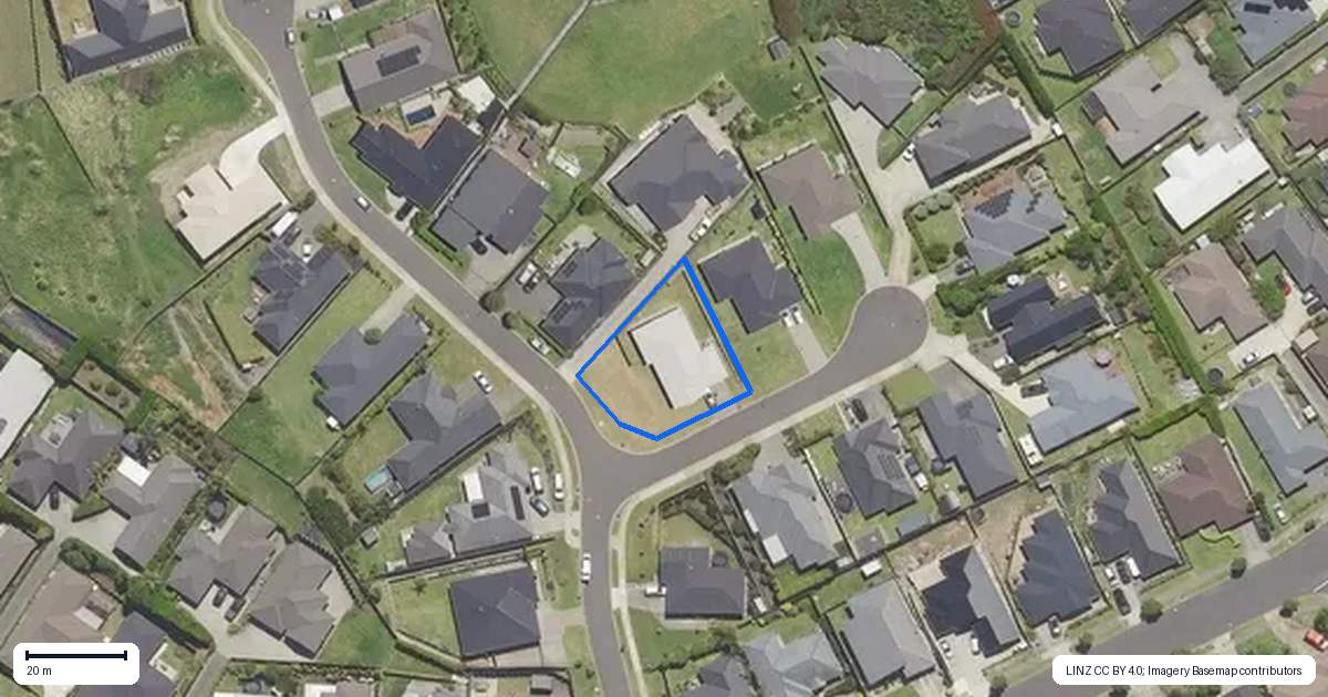 Property context map for 1 Antrim Glade, Welcome Bay, Tauranga