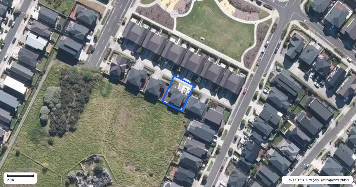 Property context map for 6 Irving Place, Hobsonville, Auckland