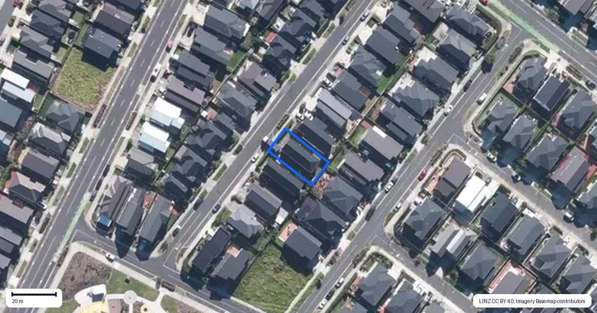 Property context map for 9 Kearns Drive, Hobsonville, Auckland
