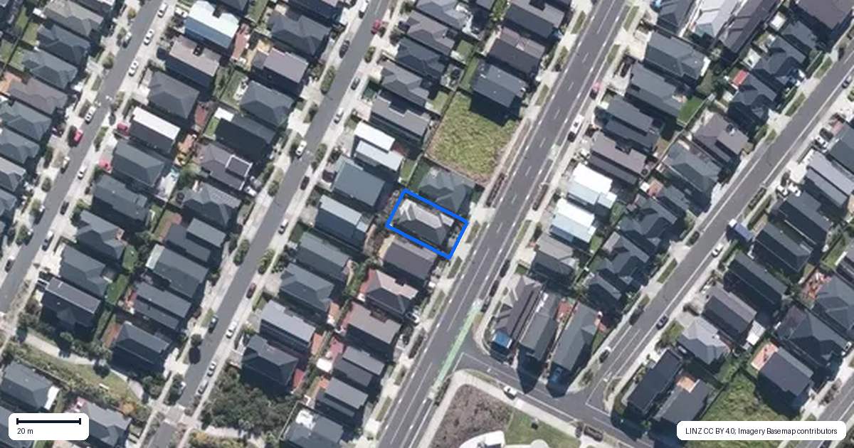 Property context map for 15 Roa Avenue, Hobsonville, Auckland