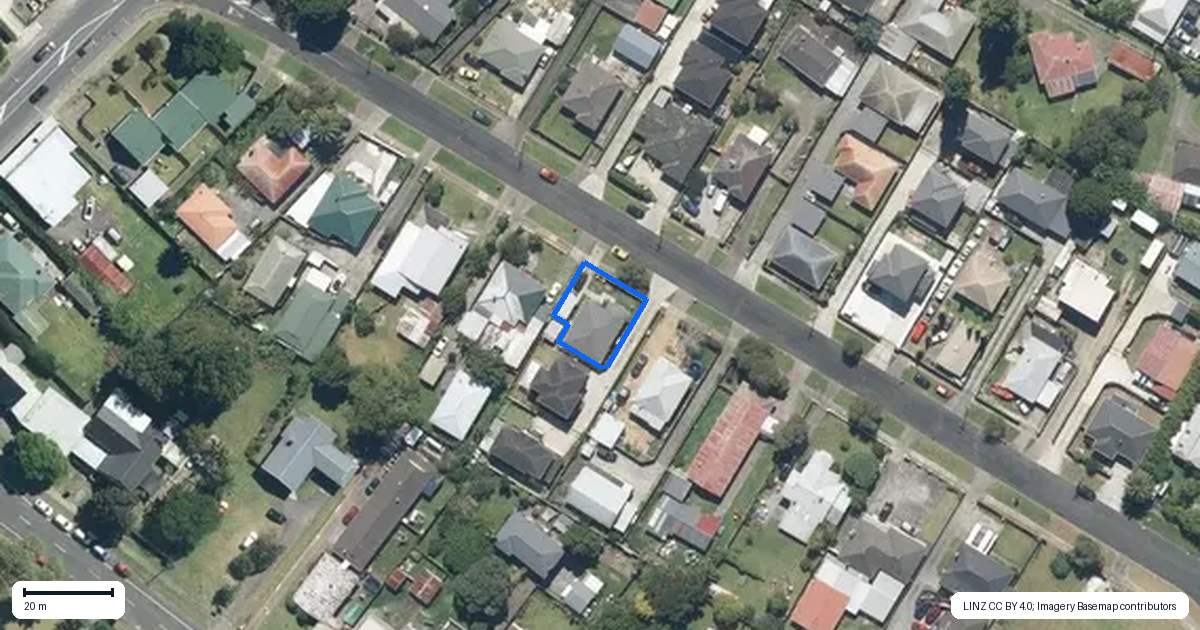 Property context map for 10 Viola Avenue, Mangere East, Auckland