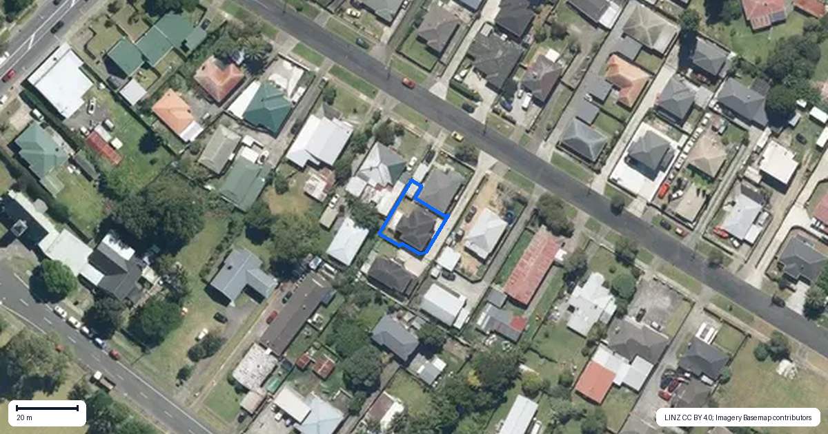 Property context map for 10A Viola Avenue, Mangere East, Auckland