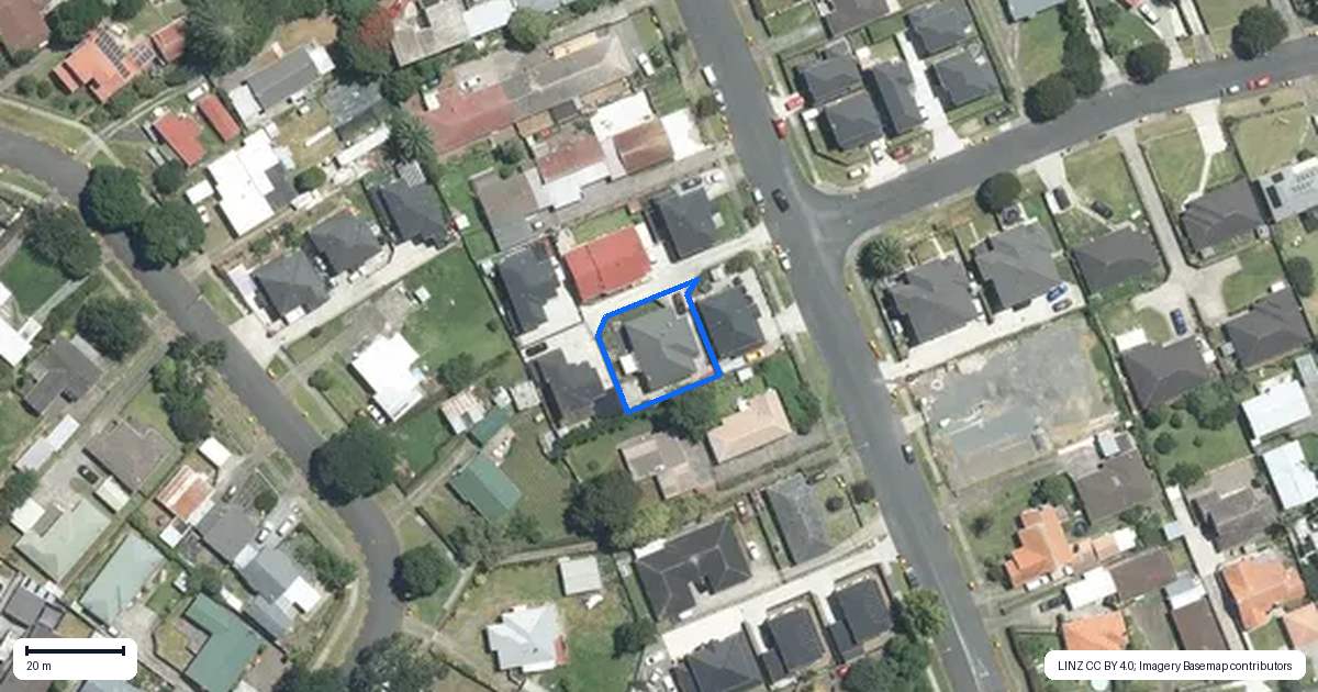 Property context map for 10A Sturdee Road, Manurewa, Auckland