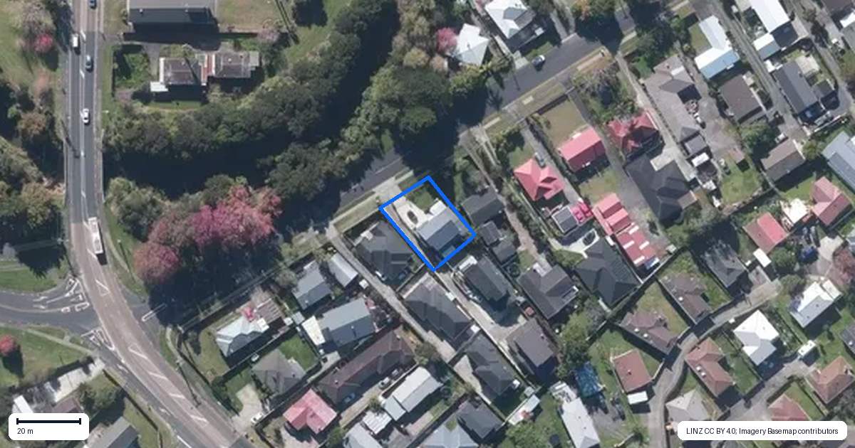 Property context map for 5A Woodside Road, Massey, Auckland