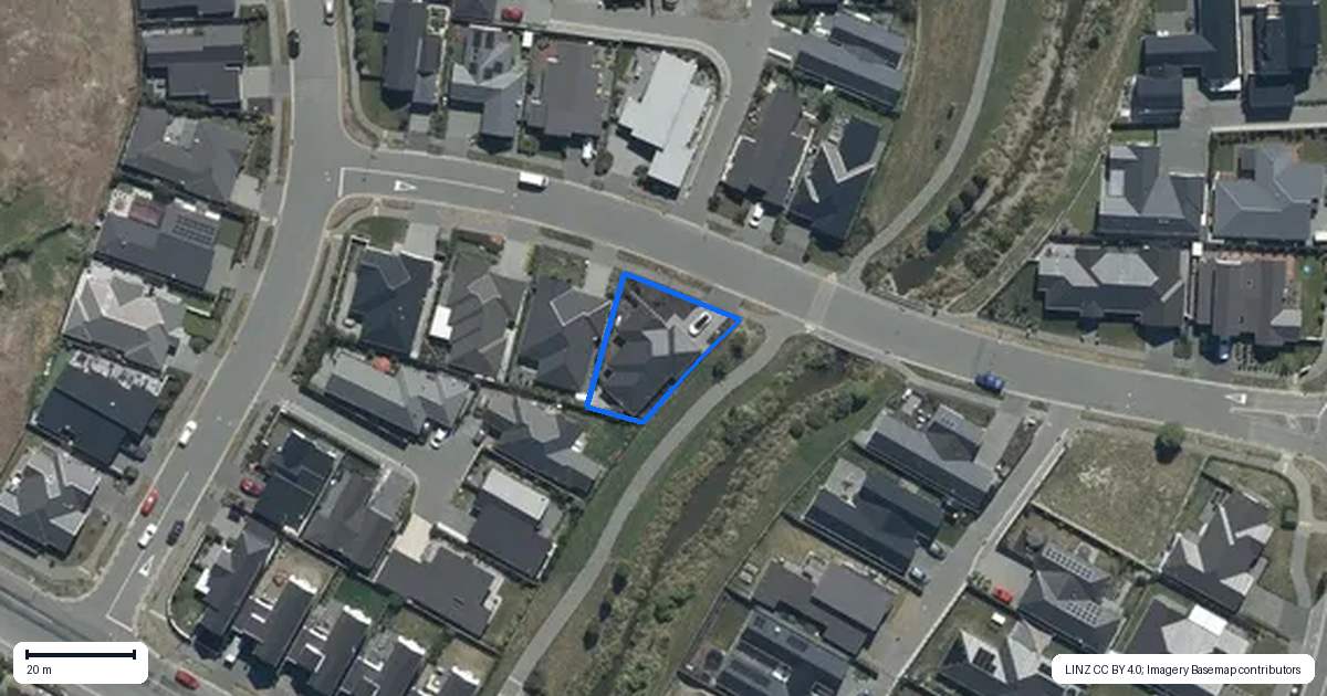 Property context map for 85 Glenturret Drive, Casebrook, Christchurch