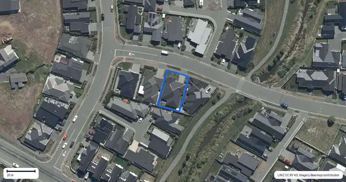 Property context map for 87 Glenturret Drive, Casebrook, Christchurch