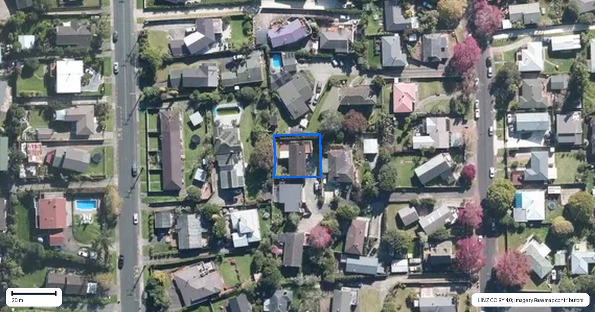 Property context map for 65A Vandeleur Avenue, Birkdale, Auckland