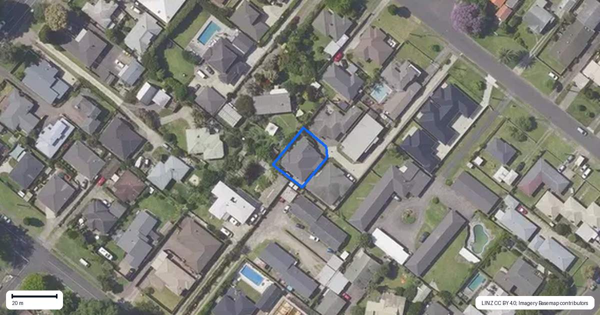 Property context map for 50B Sixteenth Avenue, Tauranga South, Tauranga