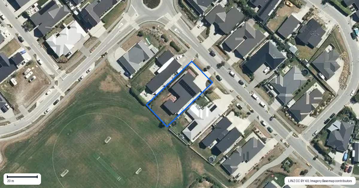 Property context map for 117 Stalker Road, Lower Shotover, Queenstown