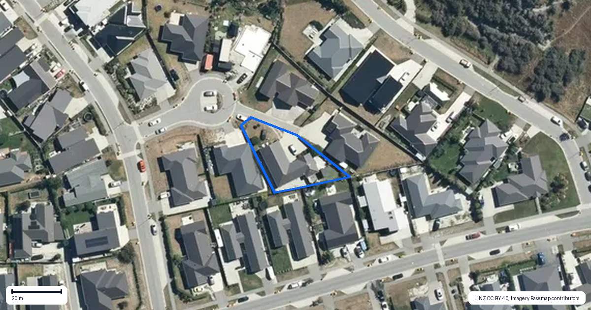 Property context map for 6 Masons Court, Lower Shotover, Queenstown