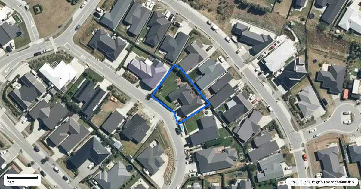 Property context map for 10 Chadlington Way, Lower Shotover, Queenstown
