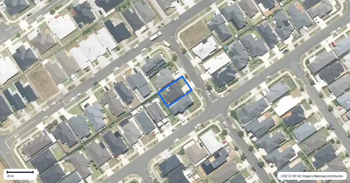 Property context map for 5 Raki Street, Pukekohe