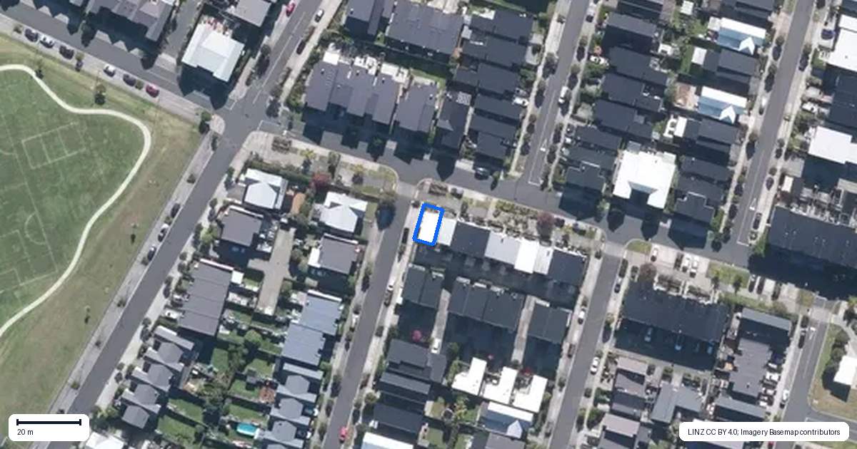 Property context map for 1 Onekiritea Road, Hobsonville, Auckland