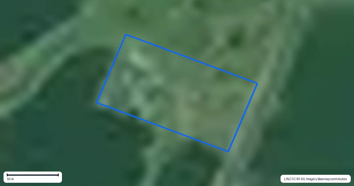 Property context map for 1381 Morrinsville-Tahuna Road, Tahuna