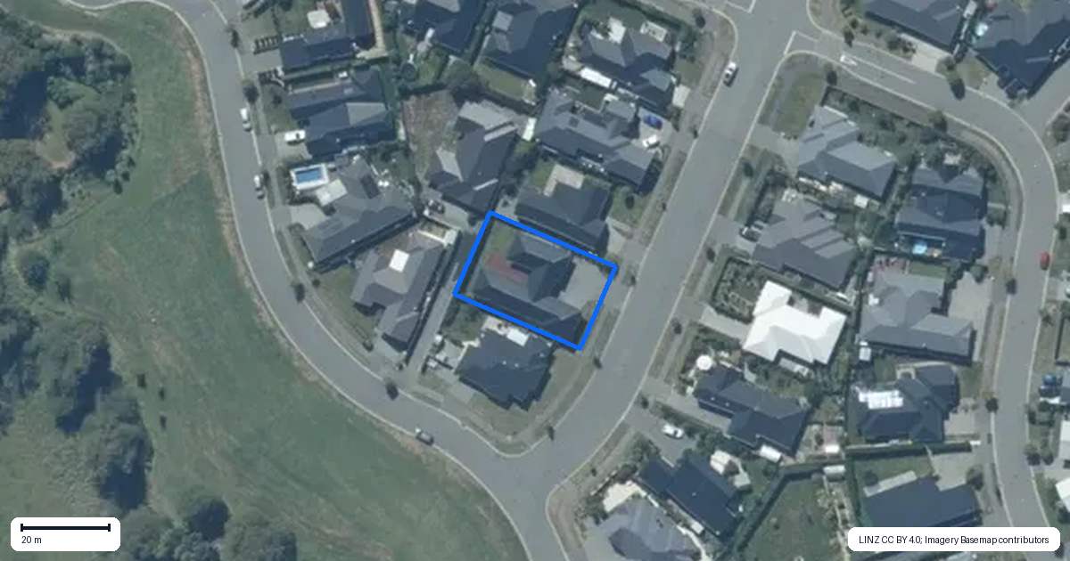 Property context map for 88 Liffey Springs Drive, Lincoln