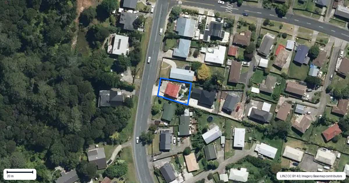Property context map for 239 Glengarry Road, Glen Eden, Auckland