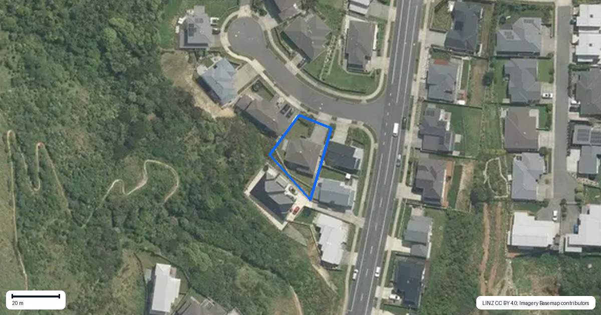 Property context map for 3 Gatley Grove, Churton Park, Wellington