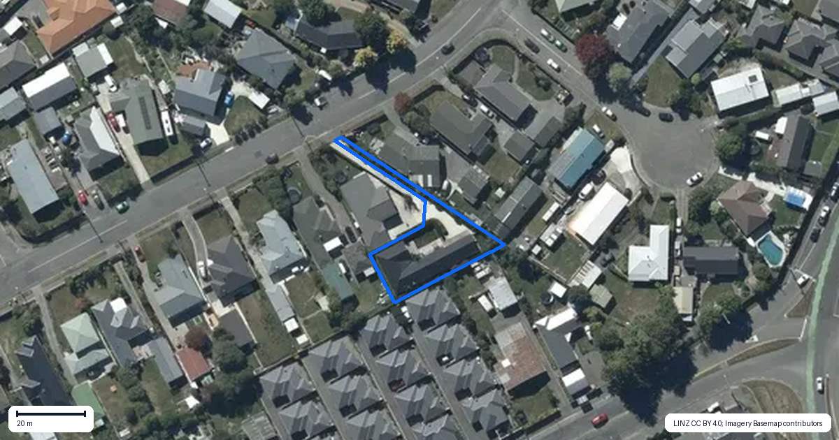 Property context map for 27A Wales Street, Halswell, Christchurch