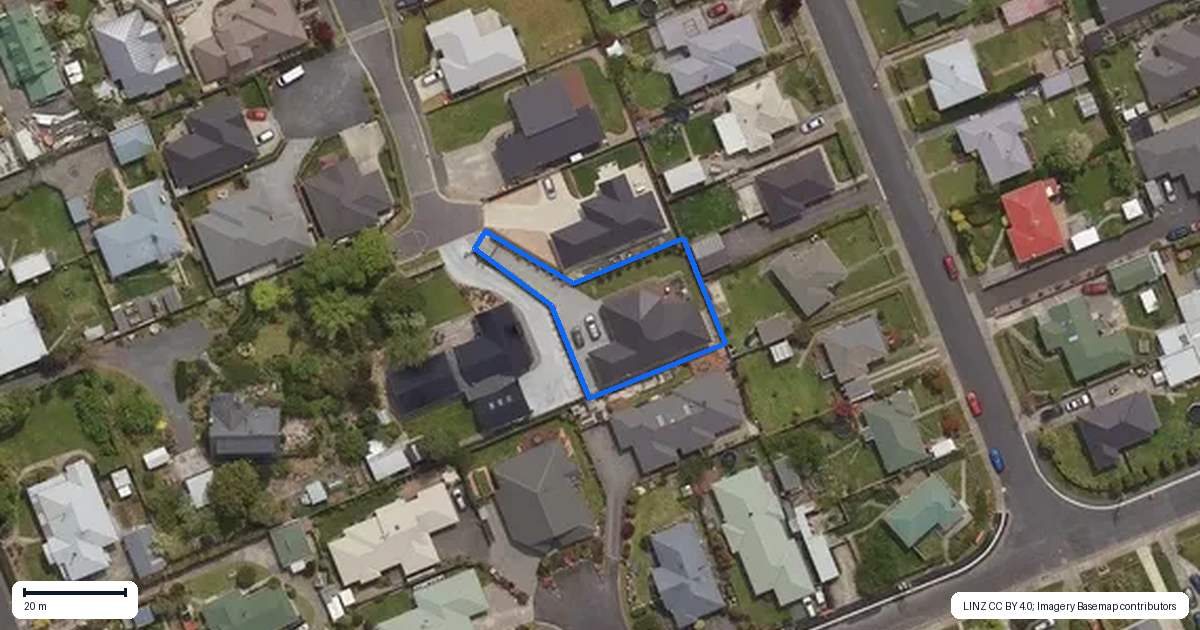 Property context map for 53 Silverstream Drive, Mosgiel