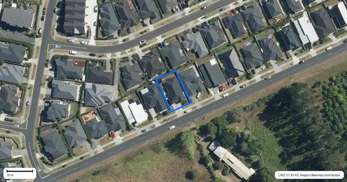 Property context map for 25 Nobilo Road, Kumeu
