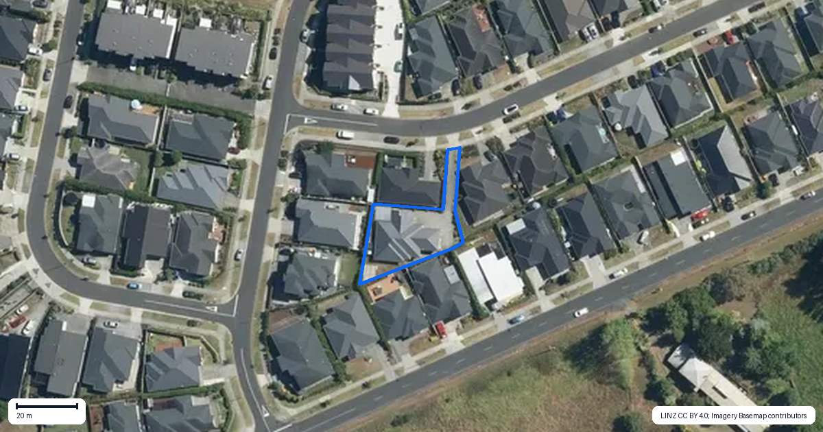 Property context map for 6 Papa Orchard Drive, Kumeu