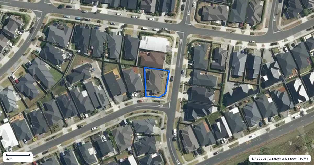 Property context map for 33 Papa Orchard Drive, Kumeu