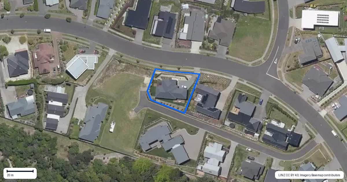 Property context map for 36 Botanical Heights Drive, Waipahihi, Taupo