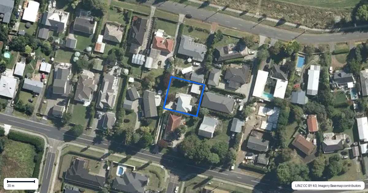 Property context map for 23 Kaipara Portage Road, Riverhead