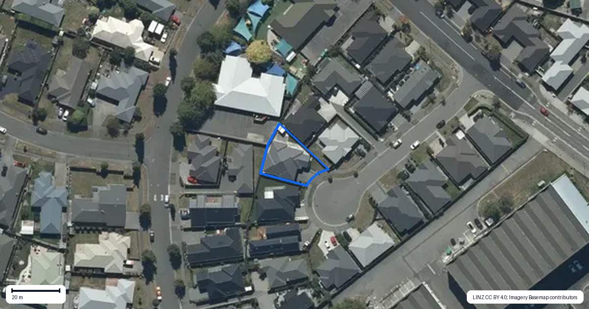 Property context map for 12 Colin Laloli Place, Wigram, Christchurch