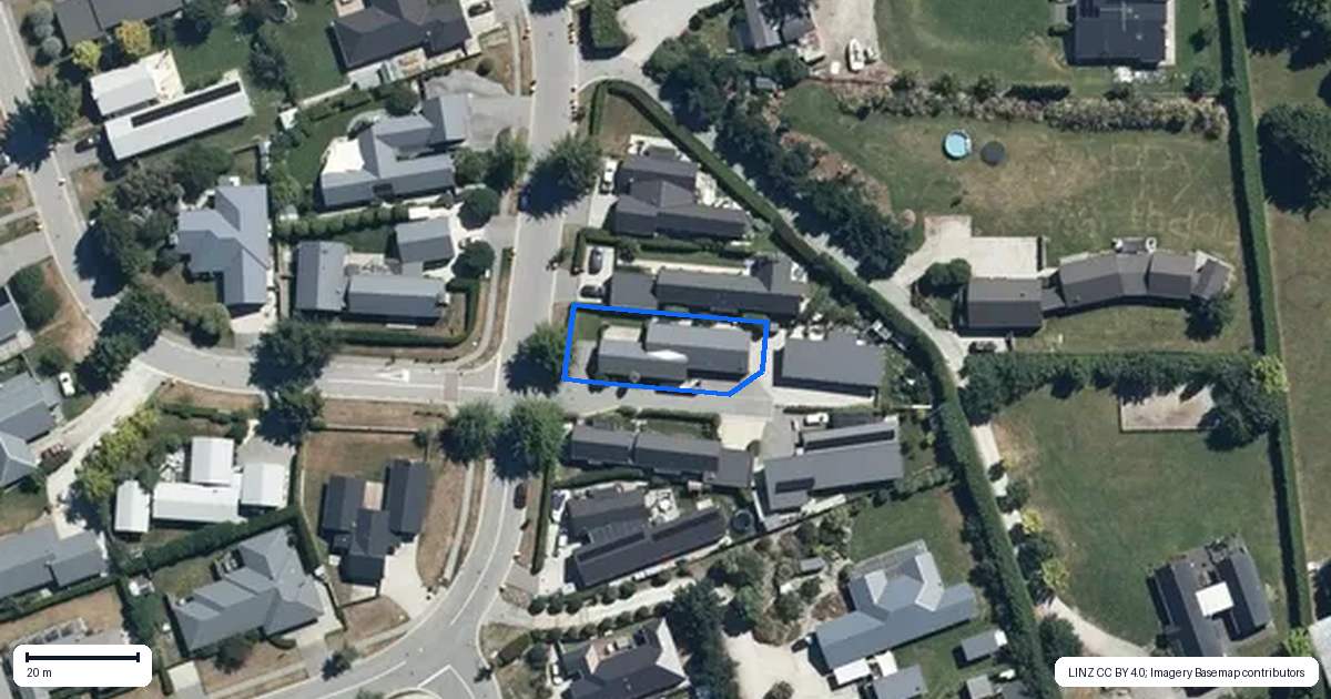 Property context map for 47C Erskine Street, Lake Hayes, Queenstown