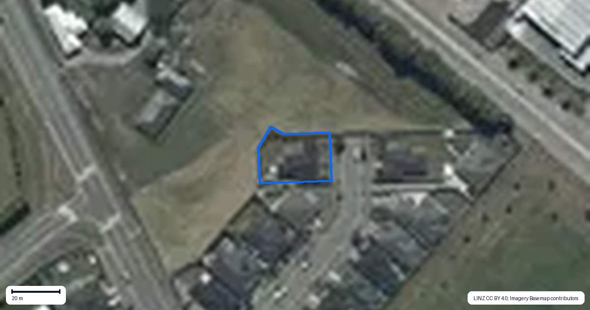 Property context map for 9 Hurutini Way, Halswell, Christchurch