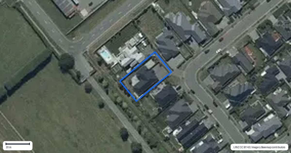 Property context map for 89 Tongariro Street, Halswell, Christchurch