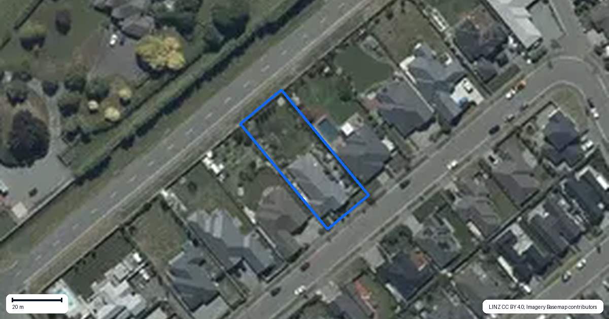 Property context map for 54 Luxembourg Crescent, Halswell, Christchurch