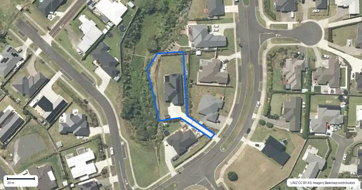 Property context map for 14A Bragato Way, Te Kauwhata