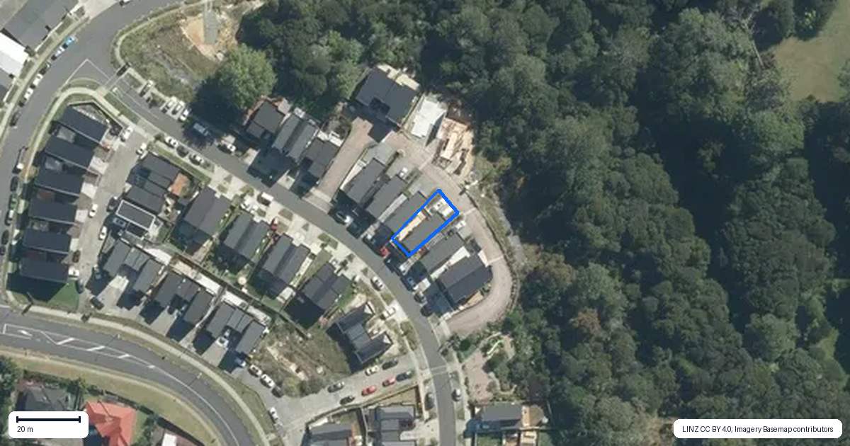 Property context map for 7 Aoraki Crescent, Albany Heights, Auckland