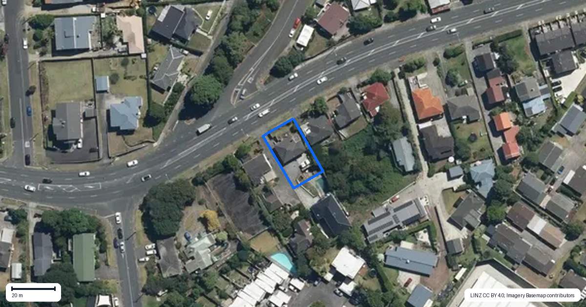 Property context map for 251 Main Highway, Ellerslie, Auckland