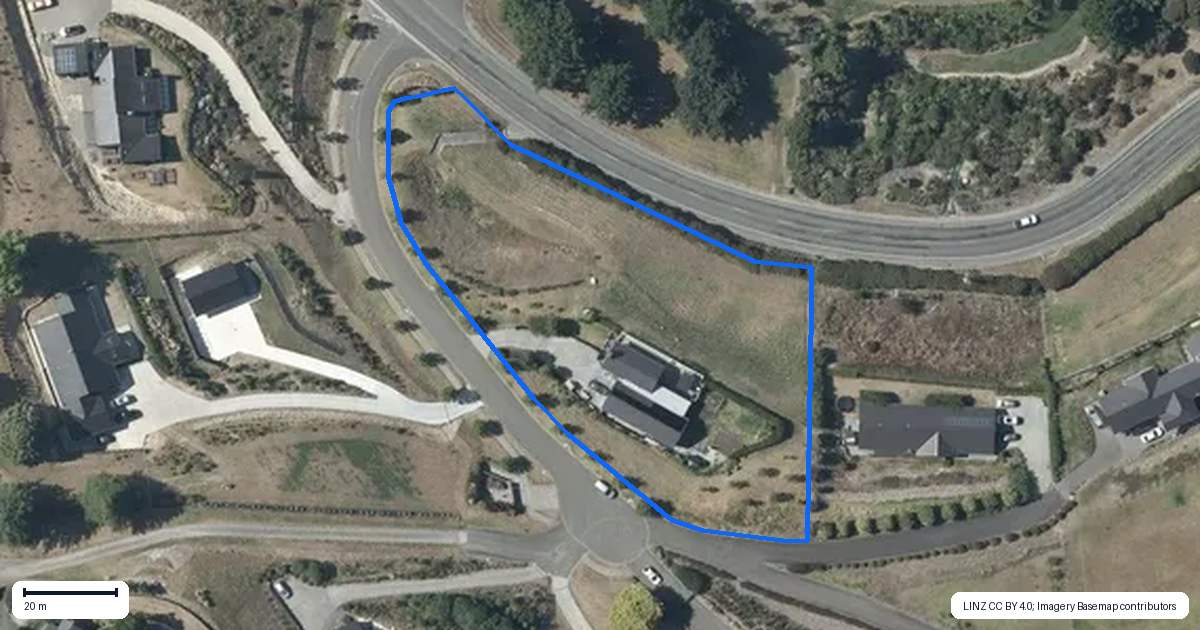Property context map for 1 Te Roera Drive, Taradale, Napier