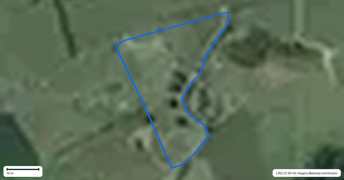 Property context map for 751 Wiroa Road, Okaihau