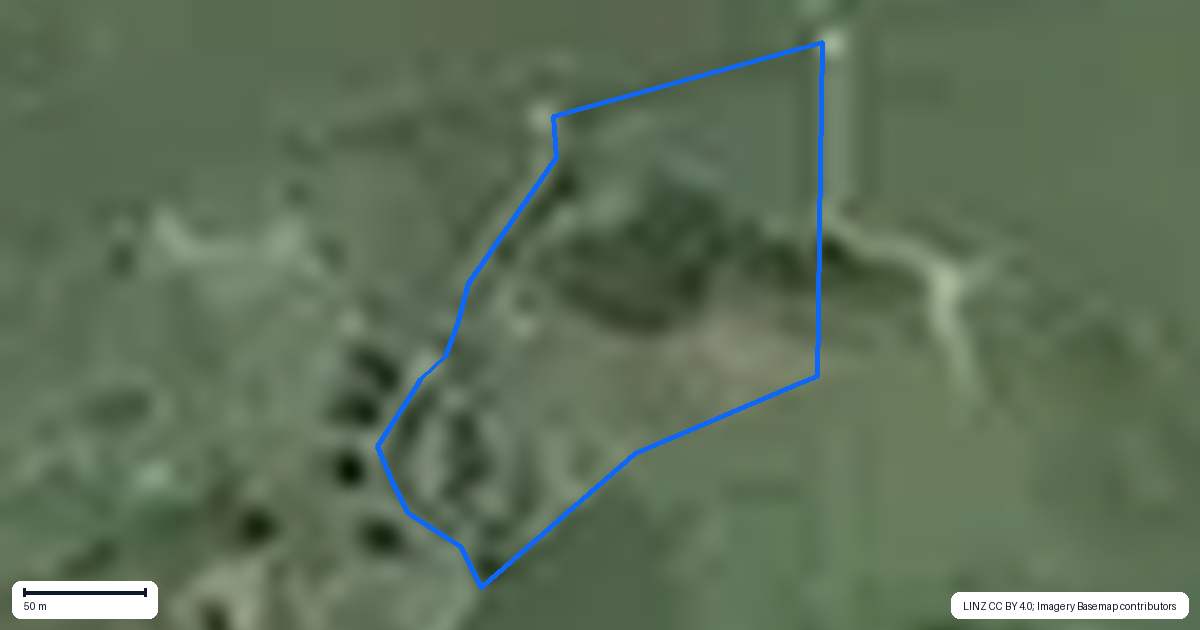 Property context map for 741A Wiroa Road, Okaihau