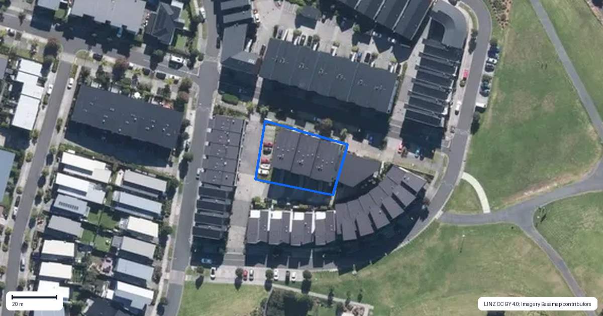 Property context map for 65 Rangihina Road, Hobsonville, Auckland