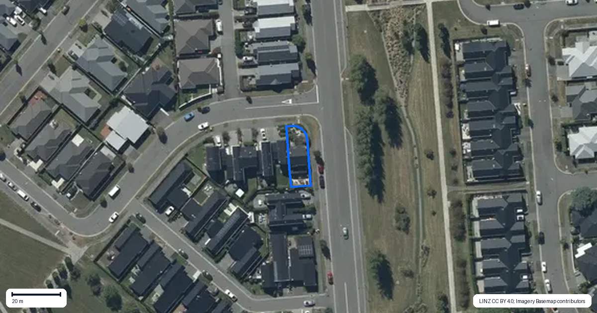 Property context map for 67 Caulfield Avenue, Halswell, Christchurch