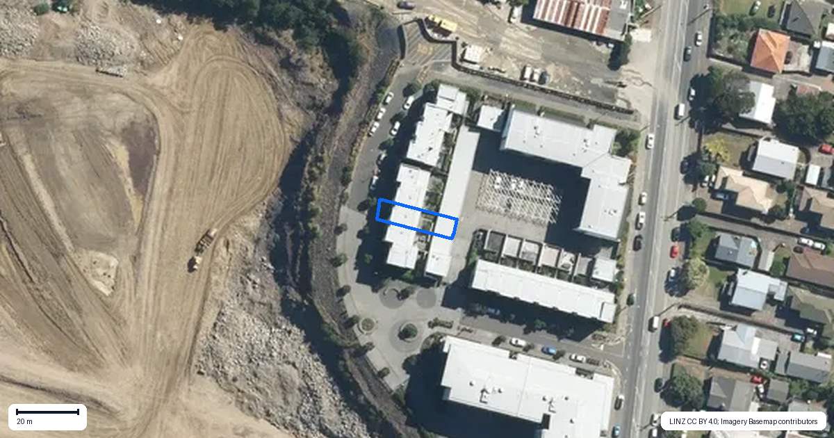 Property context map for 22 Kimiora Street, Three Kings, Auckland