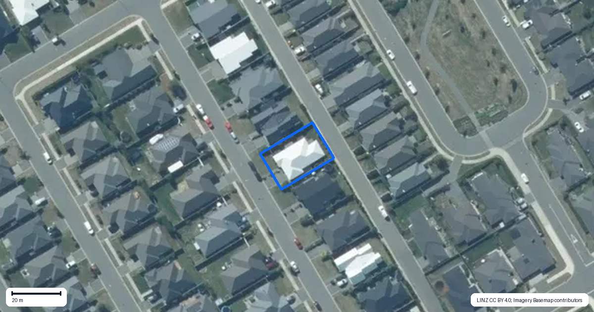 Property context map for 9 Longcot Drive, Rolleston