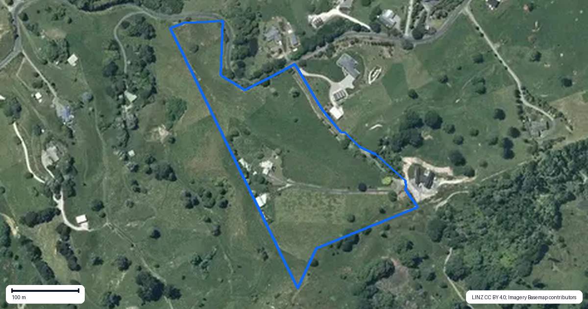 Property context map for 71 Gadsby Road, Te Kuiti