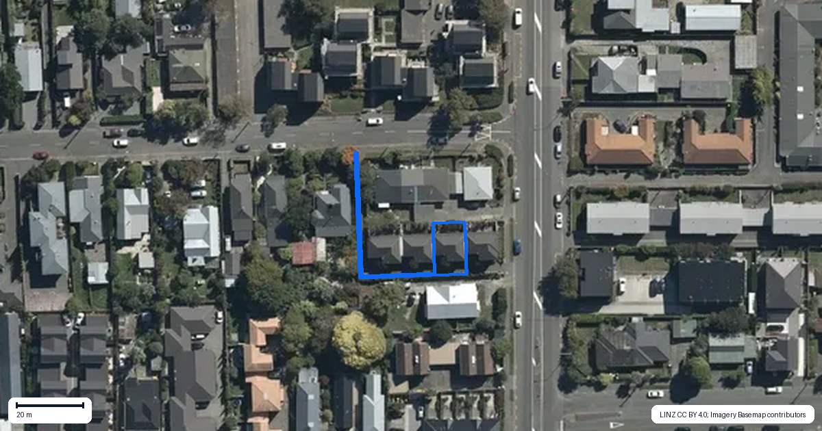 Property context map for 3/139 Stanmore Road, Linwood, Christchurch